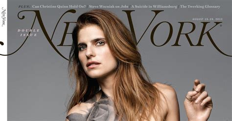 Lake Bell gets naked and tattooed for New York Times cover